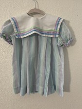 Handmade Vintage Girls Dress No Tag 18-24 Mos See Description