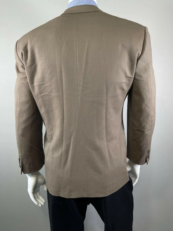 Blazer masculino Mani By Giorgio Armani peito duplo Saks quinto tamanho 38 Itália - Imagem 4 de 4