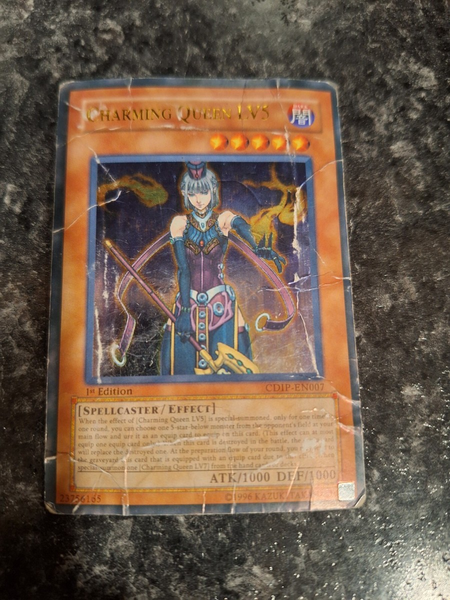 Charming Queen LV5 CDIP-EN007 Ultra Rare Yugioh! Holo Foil 1st