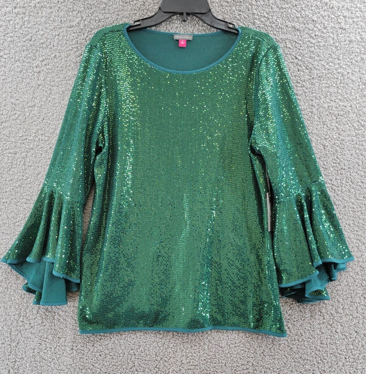 vince camuto sequin top