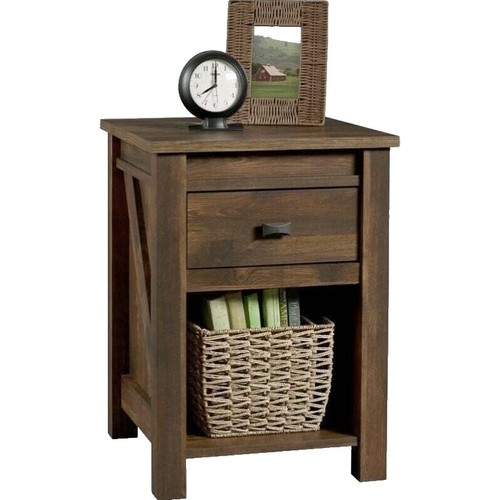 Ameriwood Home Single Door Kitchen Pantry - Old Fashion Pine Finish, 60x18x16 Inches