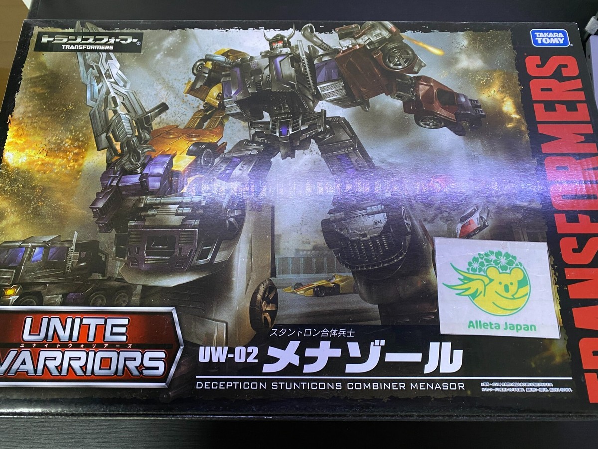 Transformers Unite Warriors UW02 Menasor Menazoru Action Figure