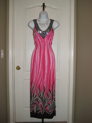 white christmas dresses Vintage Silk Crochet Dress - S