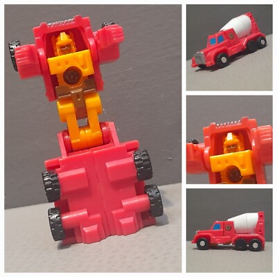 Vintage Transformers G1 TAKEDOWN Micromasters Construction Patrol Retro 90er Spielzeug