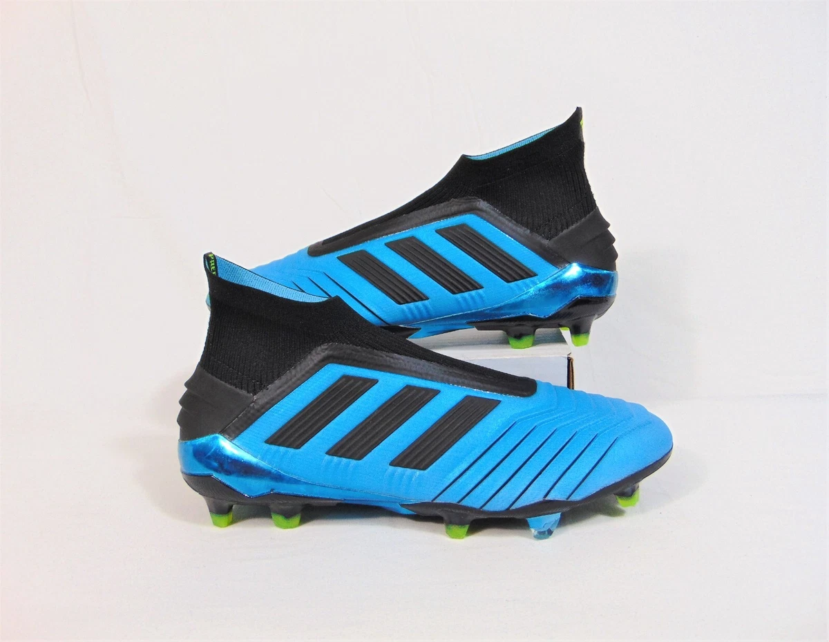 Adidas Predator 19+ FG Boost Primeknit Blue Cleats Sz 7.5 F35613 RARE | eBay