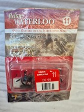 ISSUE 11 DEL PRADO RELIVE WATERLOO SET OF 3 PAINTED LEAD SOLDIERS DWA011 1/72