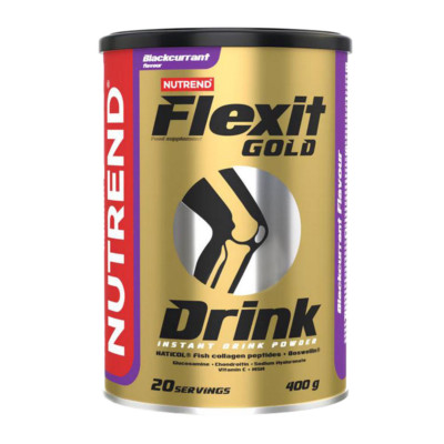 NUTREND Flexit Gold Kollagen + Fischkollagen 400g + MSM Hyaluronsäure Boswellia