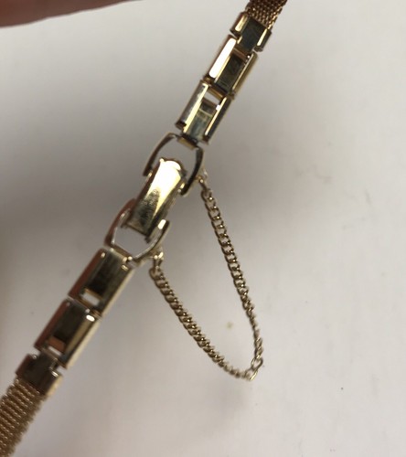 Vintage Women's Speidel Watch Band Mesh Stainless Steel New Made in Hong Kong - Picture 8 of 8