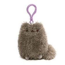 New GUND Pusheen Pip Plush Backpack Clip, 5 Inch