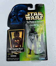 Kenner Star Wars TIE Fighter Pilot Action Figure Power of the Force IV 1997