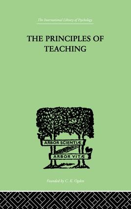 Principles of Teaching