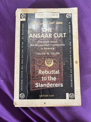Dr Malachi Z York  The Ansaar Cult Rebuttal to the Slanderers