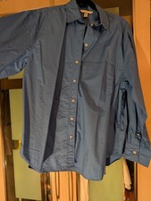 Blue H&M long sleeve women's shirts size M