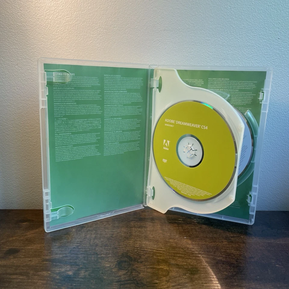 DREAMWEAVER CS4 for Windows Adobe Dream weaver web development html software - Image 4 of 4