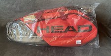 HEAD TOUR TEAM BAG L 9R New BLACK RED Black Red Racket Bag TeS