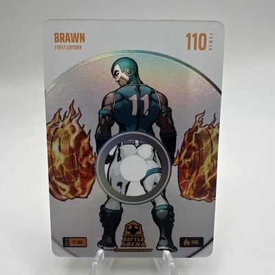 2026 Bo Jackson Battle Arena - Brawn AJ Brown - Fire Tracks Battlefoil #FT-103