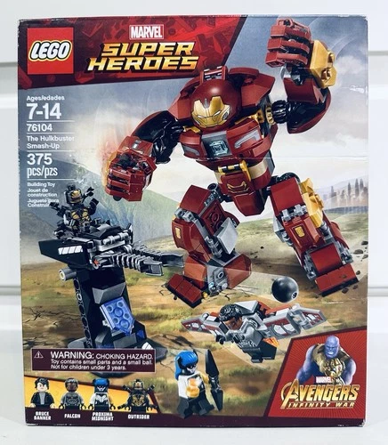 LEGO 76104 Marvel Super Heroes The Hulkbuster Smash-Up NEW FACTORY SEALED