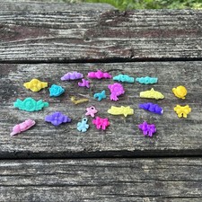 Lot Of 22 Authentic My Little Pony Hair Clips And Accessories Barrettes Variety
