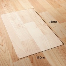 Image of 150cm x 120cm PVC Chair Mat Multi-purpose Floor Protector Home Office