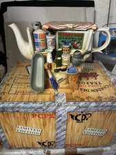 Vintage Paul Cardew Victorian  Large Teapot Hardware Market StallLimited Edition