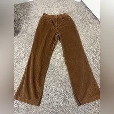 Eddie Bauer Blakely Fit Brown Corduroy Pants- Size 8