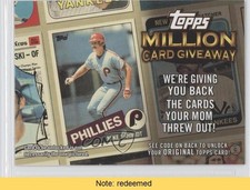 2010 Topps Million Card Giveaway Expired Code Cards Mike Schmidt HOF READ 0b3
