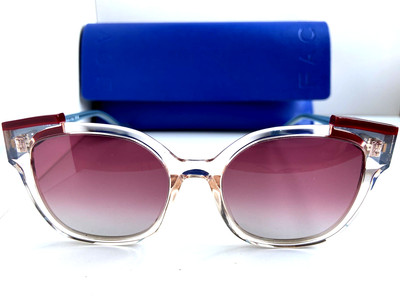 FACE A Face TILDE 2 3006 Clear Pink 53mm Gradient Men's Women's Sunglasses Italy