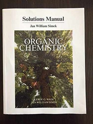 Student Solutions Manual for - Paperback, by Wade Leroy; Simek - Very Good v