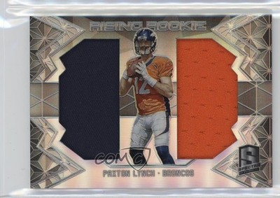 2016 Panini Spectra Rising Rookie Materials 196/199 Paxton Lynch #9 RC 6h5