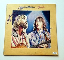 Loggins & Messina Signed Autographed Finale Album LP ACOA