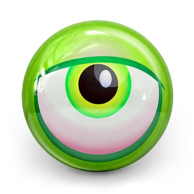 Bowling Ball OTB Monster Eyeball Green Bowlingkugel Spare Strike Funball Motiv