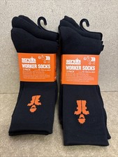 MULTI PACK Scruffs Worker Socks- Work Boot Socks - 6 Pairs Of Socks Size 10-13uk