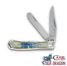 Case SMKW Exclusive Sea Dragon Tiny Trapper CA25249 - Bone / SS