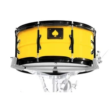 Beatello 14x6'' ACE-Classic Yellow Snare Drum Metal W/ Key Quick Respon Balance
