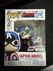Funko Pop Marvel Captain America with Pin 1290 Amazon Exclusive Avengers