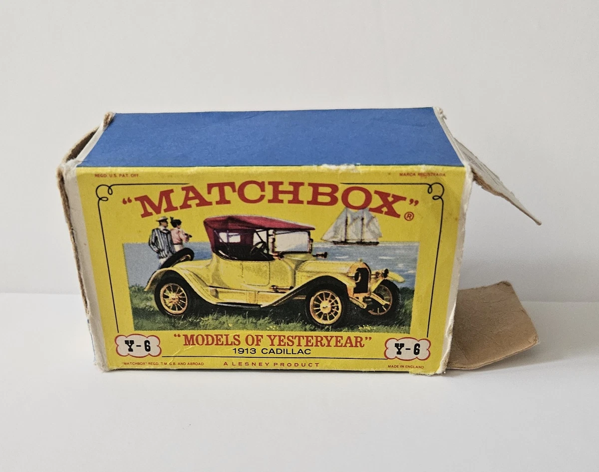 Matchbox Models of Yesteryear Cadillac 1913 Vehicle Year Vintage