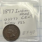 1897 Philadelphia Mint Indian Head Cent