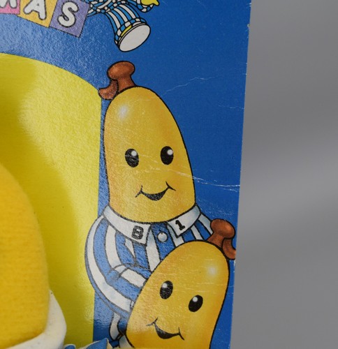 Vintage Banane in pigiama B2 B-2 peluche pupazzo dito giocattolo 1995 Tomy TV - Foto 7 di 9