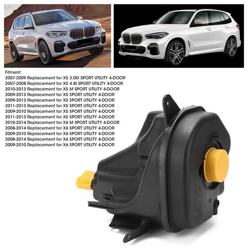 Engine Coolant Recovery Reservoir & Cap 17137516004 Fit For X5 X6 E70 E71 SG5 - Picture 19 of 22
