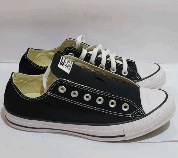 Converse Chuck Taylor All Star Ox Black Canvas Low Pick Size