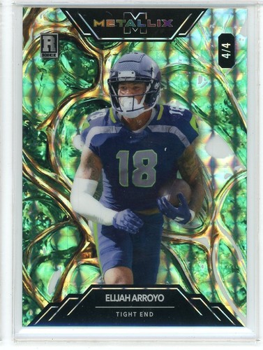 2025 Wild Card Metallix Elijah Arroyo Parallel #4/4 (KD)