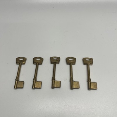 5 x Chubb JMA 373 3G114 Messing Schlüsselrohlinge passend für Chubb Hebelschlösser 