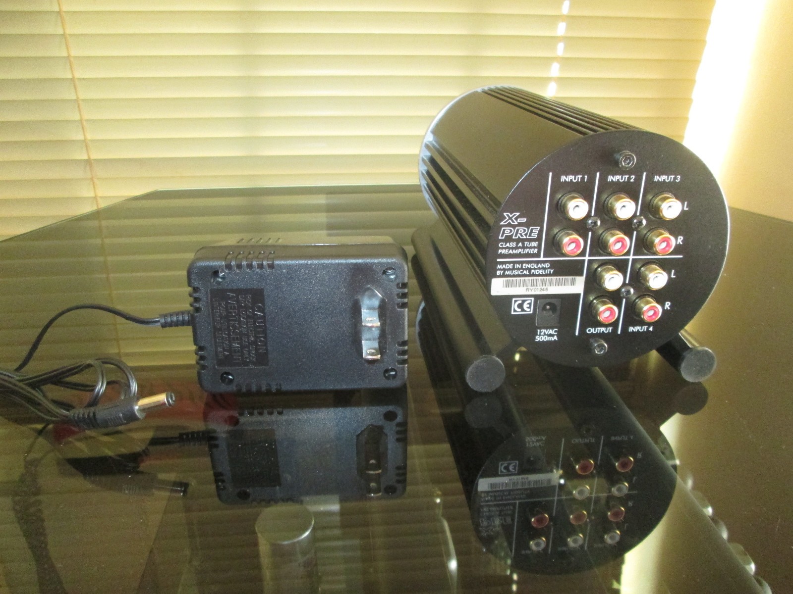 Rare Musical Fidelity X-PRE Class A Tube Pre-amp Phono  Pre Amplifier Audiophile