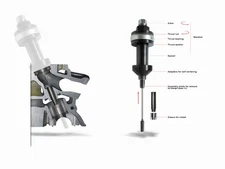 Universal Valve Guide puller Remover & Installer set – mechanical type 16pc box 