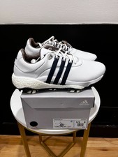 Adidas Tour 360 22 Golf Shoes- White/Navy- Size 8- NEW IN BOX