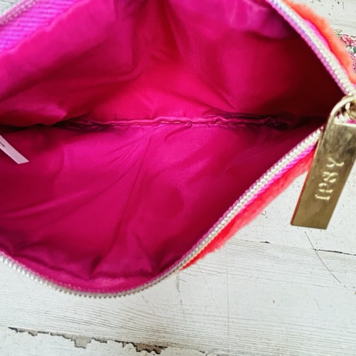 Lot Of 4 Ipsy Glam Cosmetic Bag Coin Zip Pouch 7" x 5" Floral Travel Beach - Picture 9 of 13