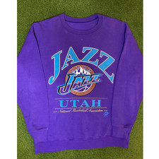 90s Utah Jazz - Vintage NBA Crewneck Sweatshirt S-5XL