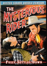 Mysterious Rider (1942) Fuzzy Settles Down (1944)(DVD) Buster Crabbe Double Feat
