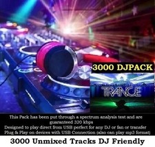 Trance Music USB 64GB  2023  320kbps  DJ or Fan