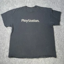 Cactus Jack Travis Scott Playstation T-shirt Mens L Black Short Sleeve Tee